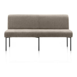 Reverso, banc 170 cm - confort ressorts - tissu Livigno - brun