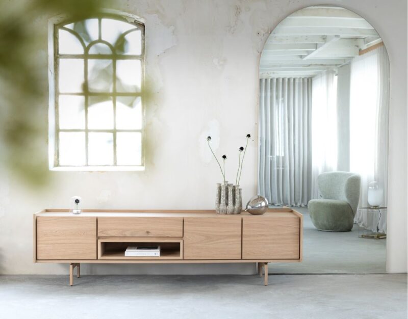 Valgard, Dressoir 190 Cm - 2-Deuren + 2-Laden - Afbeelding 2