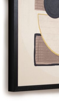 Encounter tableau 100x100cm - Couleur creme - Image 2