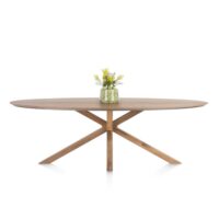 Trapani, eetkamertafel ellips 240 x 120 cm