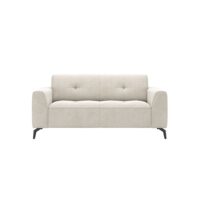 Tarra, 2-zitsbank - stof Livigno - Creme
