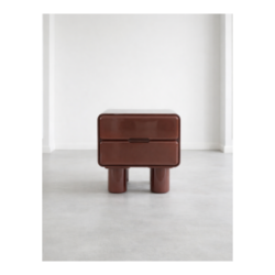 Mauro nachtkastje h42.5cm - Bordeaux