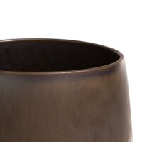Lara bloempot H17cm - Grijs - Afbeelding 2