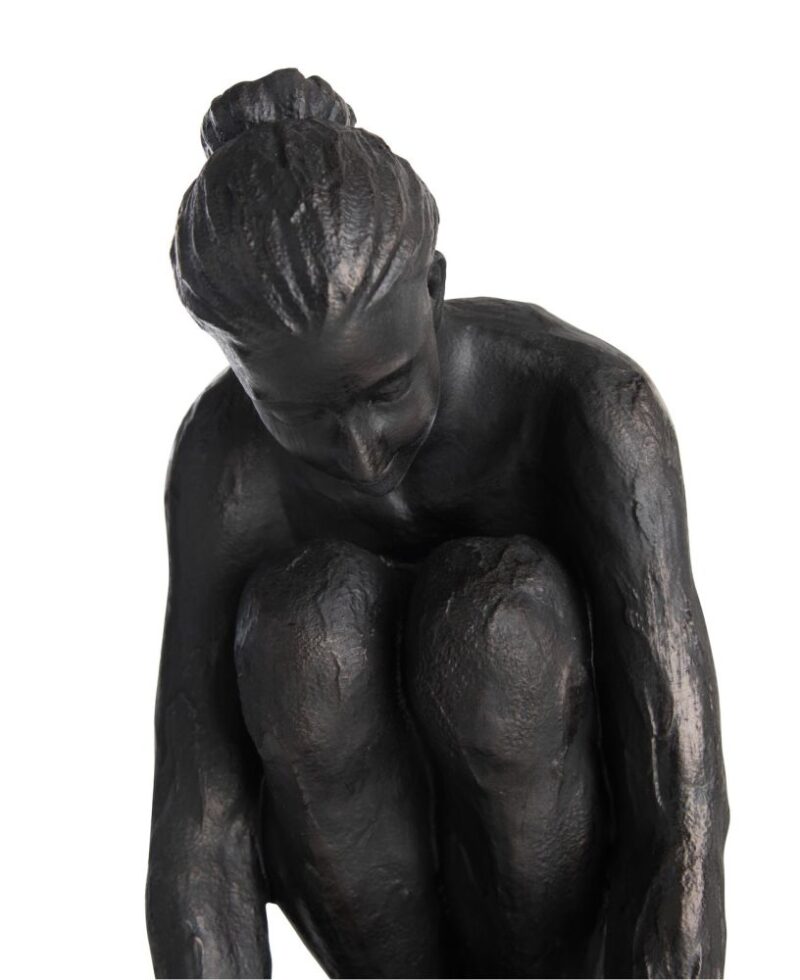 Circle Lady Figurine H54Cm - Noir - Image 2
