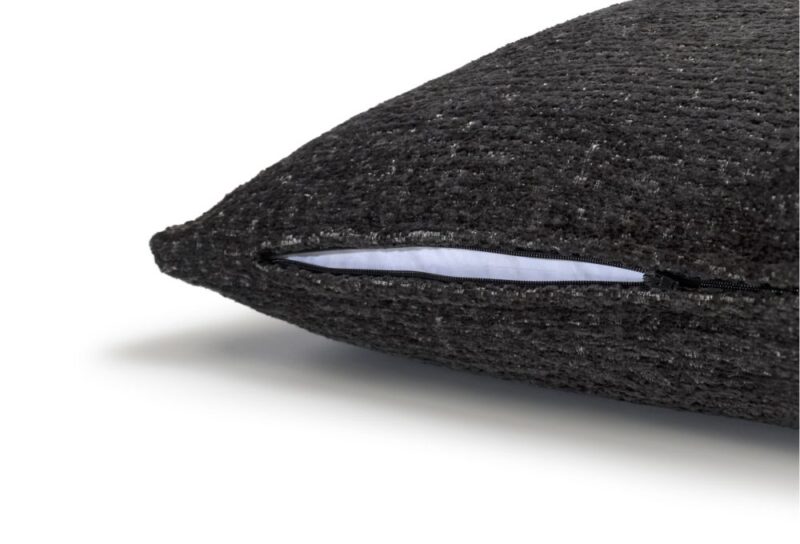Beautiq - Chic Kussen 60X60Cm - Antraciet - Afbeelding 3