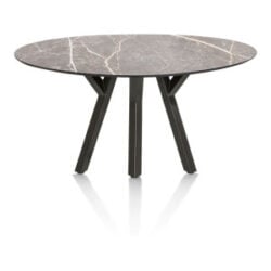 Minato, table - ellipse - 180 x 100 cm. - Gris clair