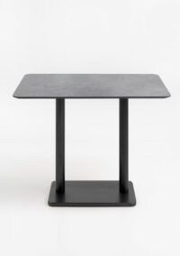 Brest bartafel stone anthracite 120x75cm - Zwart