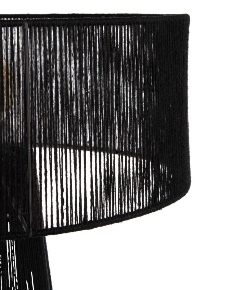Tali Lampe De Table 1*E27 H57Cm - Noir - Image 3