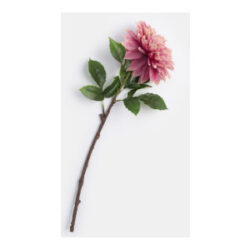 Dahlia spray kunstbloem h66cm - Roze