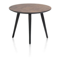 Maze, table basse ronde 60 cm - hauteur 46 cm - Rouille