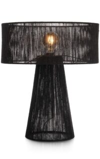Tali lampe de table 1*E27 H57cm - noir