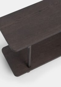 Oakly bijzettafel 100x32cm - Bruin - Afbeelding 3