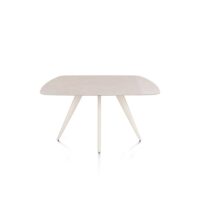 Saluti, eetkamertafel ovaal 150 x 105 cm. - 4 poot - cr&egrave;me - Light sand
