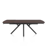Novello, uitschuiftafel 170 (+ 60) x 100 cm - Clay