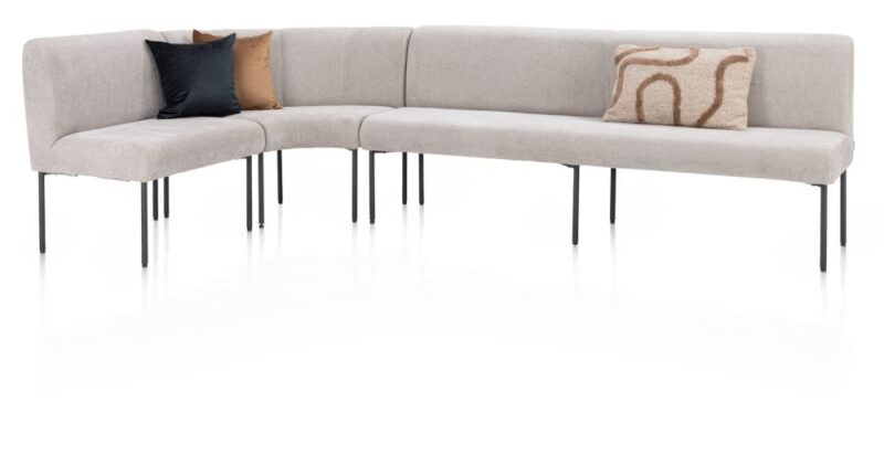 Reverso, Banc 80 Cm - Confort Ressorts - Tissu Livigno - Caillou - Image 2