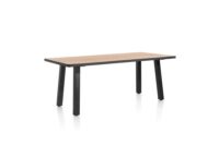 Avalox, table 170 x 98 cm - couleur natural - 4 pied - Image 2