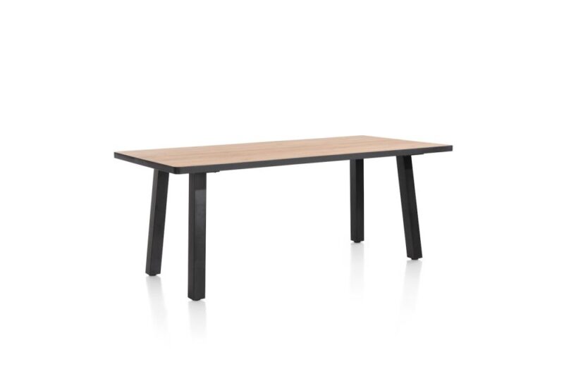 Avalox, Table 170 X 98 Cm - Couleur Natural - 4 Pied - Image 2