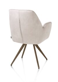 Bell, armstoel - steelbrown frame - pocket - stof Calabria - Kiezel - Afbeelding 3