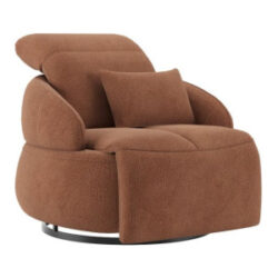 Hollywood, Homecinema fauteuil pivotant xl, dos réglable, électrique repose