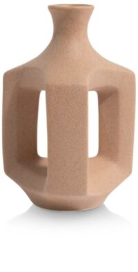 Jules vase H21cm - Beige