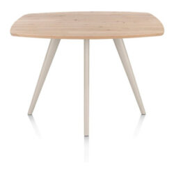Arvada, bartafel 160 x 100 cm, ovaal, 4 poot - Creme