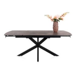 Pavalon, uitschuiftafel 140 (+ 50) x 100 cm - Roest