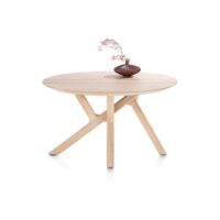 Cosenza, eetkamertafel rond 130 cm - natural