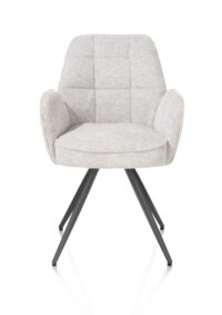 Bell, armstoel - grafiet frame - pocket - combi Calabria/Vada - Kiezel