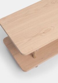 Oakly salontafel 100x40cm - Naturel - Afbeelding 3