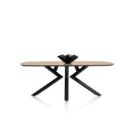 Masura, eetkamertafel ovaal - 200 x 105 cm - Eiken
