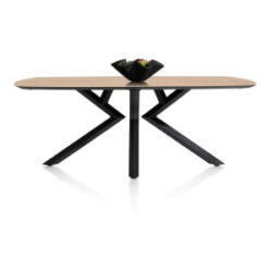 Masura, table ovale - 200 x 105 cm - Chene