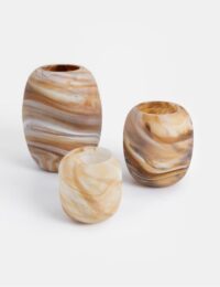 Jasper vase H22,5cm - Multicouleur - Image 3