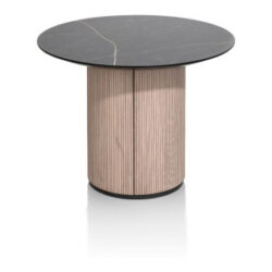Aramon, table basse diam&egrave;tre 60 cm.