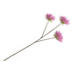 Dahlia Spider Spray fleur artificielle H75cm - Pourpre