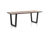 Avalox, table 230 x 98 cm - couleur driftwood - V pied - Image 2
