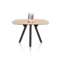 Minato, bartafel - ovaal - 150 x 105 cm. (hoogte: 92 cm.) - Light Natural Oak