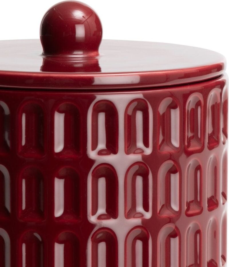 Bisko Pot H16.5Cm - Bordeaux - Afbeelding 2