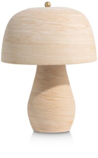 Victor lampe de table 1*E27 - Beige - Image 3