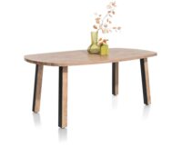 Pavarotti, table 180 x 108 cm - pieds de table (4) avec accent bois - Image 2