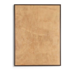 Raeven tableau 90x120cm - Ocre