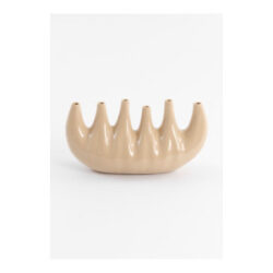 Elien vaas H24cm - Beige