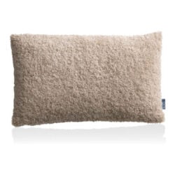 Teddy kussen 30x50cm - beige