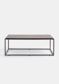 Stand up salontafel rechth. h35cm - Bruin