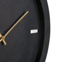 Alfie klok L D59cm - Zwart - Afbeelding 2