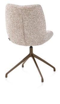 Mats, chaise - pivotante - steelbrown - Luton - Cuivre - Image 2