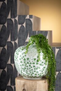 Yin vaas H41cm - Groen - Afbeelding 3