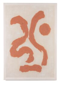 Organic Abstract set de 2 cadres 70x100cm - Orange - Image 3
