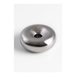 Donut kandelaar D12cm - Zilver