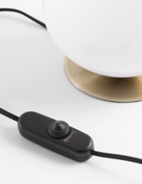 Milky lampe de table 1*E27 - Blanc - Image 2