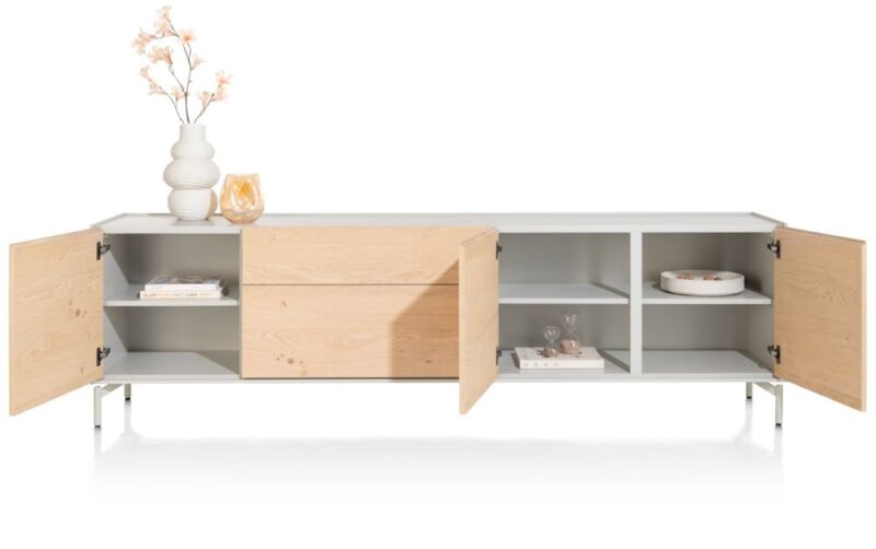 Niora, Dressoir 240 Cm - 3-Deuren + 2-Laden - Afbeelding 2